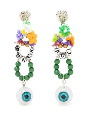 Amir Slama drop earrings - Multicolour