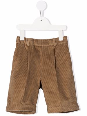 Siola corduroy elasticated shorts - Neutrals