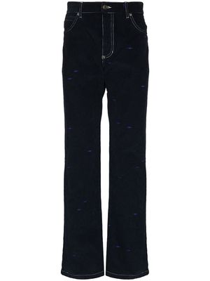 Phipps Boot fit logo jeans - Blue