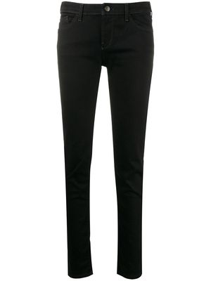 Emporio Armani low rise skinny jeans - Black