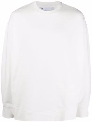 Y-3 crewn-neck sweatshirt - White