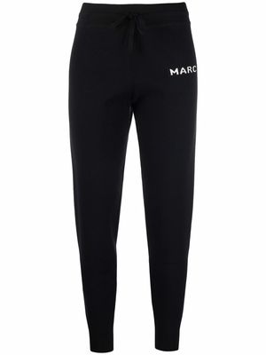 Marc Jacobs logo-print slim-fit sweatpants - Black