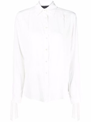 Philipp Plein button-down silk shirt - White