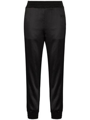 RtA Sydney slouch-fit track pants - Black