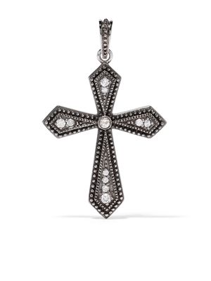DE JAEGHER Ray of Light cross pendant - Silver