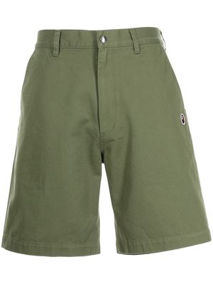 A BATHING APE® wide-leg Bermuda shorts - Green
