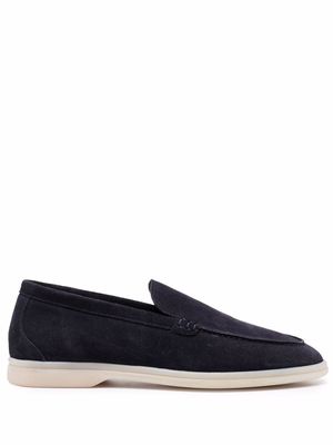 Scarosso Ludovica suede loafers - Blue