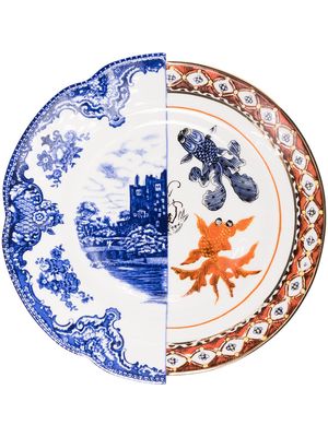 Seletti Isaura hybrid dinner plate - Blue