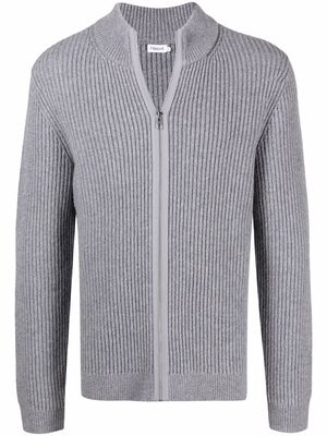 Filippa K rib-knit zipped cardigan - Grey