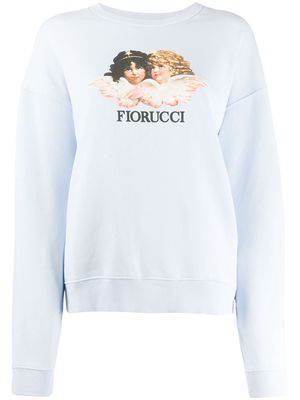 Fiorucci Vintage Angels sweatshirt - Blue