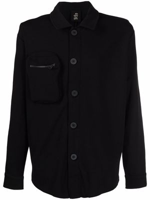 Thom Krom single-breasted shirt jacket - Black