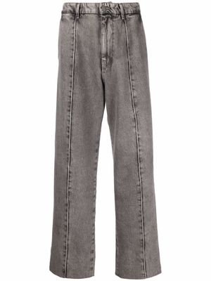 Diesel straight-leg denim jeans - Grey