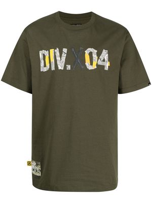 izzue Army Division cotton T-shirt - Green