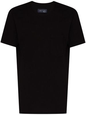 Les Tien crew-neck cotton T-shirt - Black