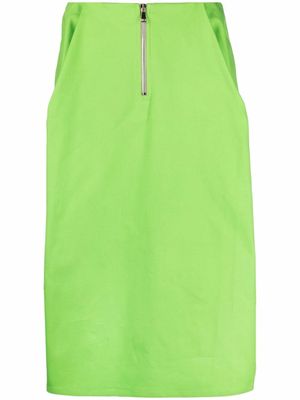 Sofie D'hoore A-line zip midi skirt - Green