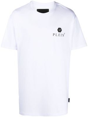 Philipp Plein logo-print cotton T-Shirt - White