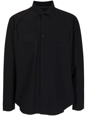 GR10K long-sleeve bonded shirt - Black