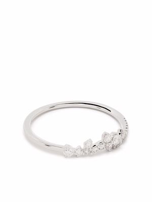 Djula 18kt white gold Little Fairy Tale diamond ring - Silver