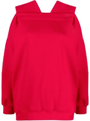 Atu Body Couture x Ioana Ciolacu cutout-detail sweatshirt - Red