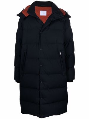 Malo feather-down padded coat - Blue