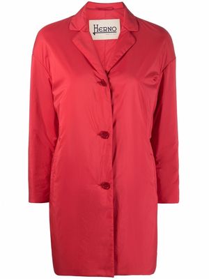 Herno single-breasted jacket - Red