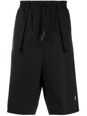 Marcelo Burlon County of Milan exposed-pocket bermuda shorts - Black