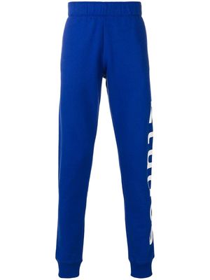 Etudes logo print track trousers - Blue