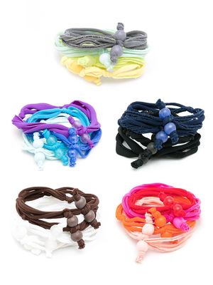 Amir Slama elastic hair band set - Multicolour