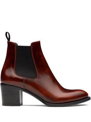 Church's Shirley 55mm polished ankle boots - Brown