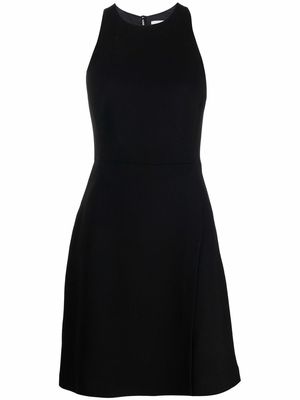 L'Autre Chose round neck sleeveless midi dress - Black