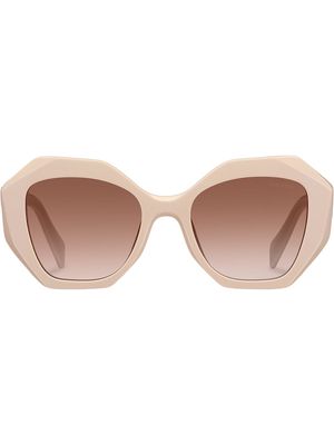 Prada Eyewear oversize-frame gradient sunglasses - Brown