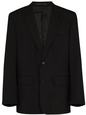 Valentino single-breasted blazer - Black