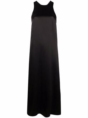 Loulou Studio SULA satin silk-blend dress - Black
