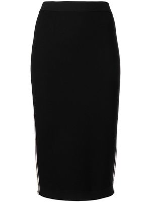 Michael Michael Kors high-waisted pencil skirt - Black