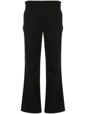 Giambattista Valli high-waisted bootcut trousers - Black