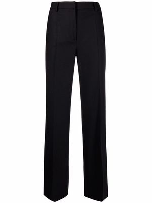Alberta Ferretti high-waisted flared trousers - Black