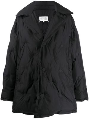 Maison Margiela padded button-front coat - Black