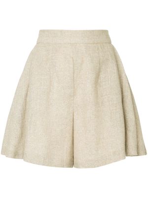 Bambah sparkle culotte shorts - Brown