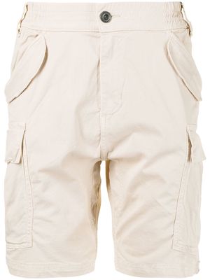 Alpha Industries Airman stretch-cotton cargo shorts - Neutrals