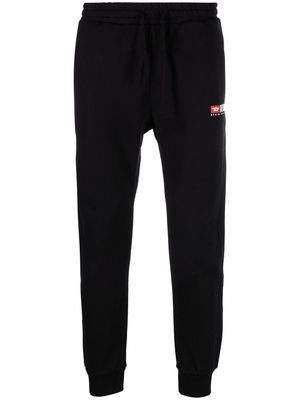 Diesel embroidered-logo joggers - Black