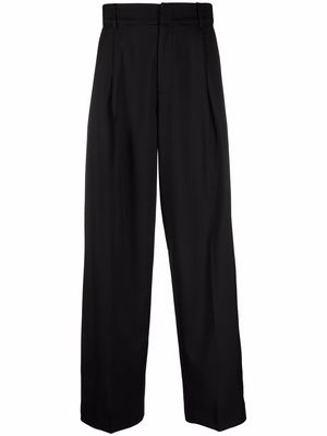 A BETTER MISTAKE Hallucination straight-leg trousers - Black
