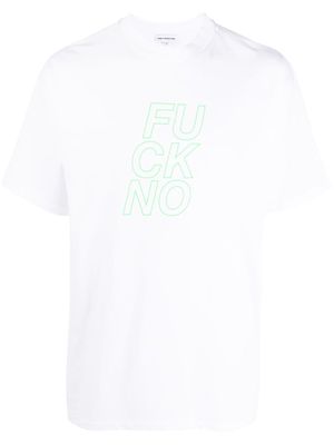 Honey Fucking Dijon slogan print T-shirt - White