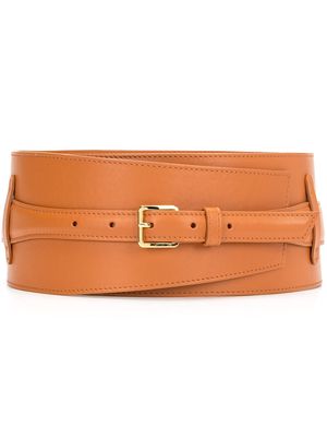 Altuzarra wrap-front waist belt - Brown