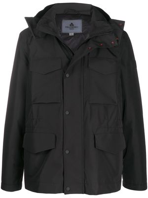 Carhartt WIP multi-pocket rain jacket - Black