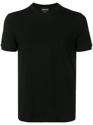 Giorgio Armani slim fit T-shirt - Black