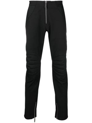 Just Cavalli biker style trousers - Black