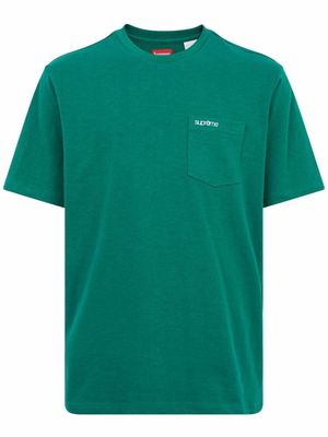 Supreme short-sleeve pocket T-shirt - Green