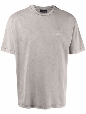 Mauna Kea logo crew-neck T-shirt - Grey