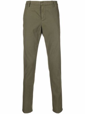DONDUP slim-cut chino trousers - Green