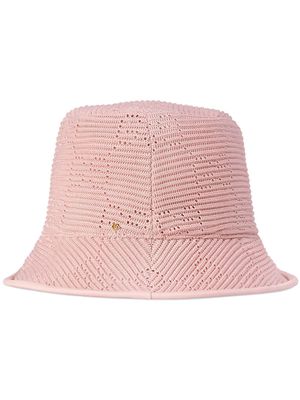 Gucci GG knitted bucket hat - Pink